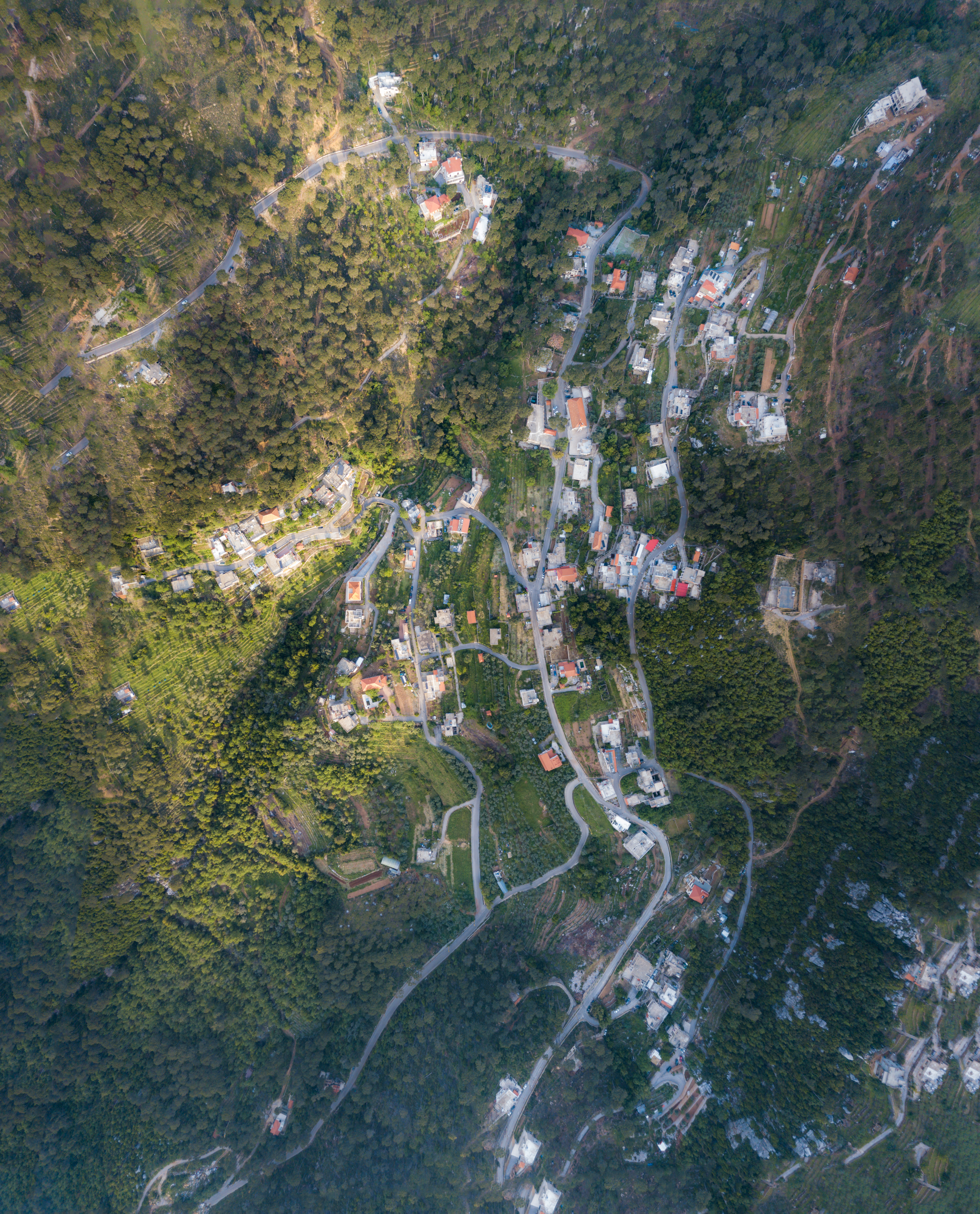 Hasbaya aerial view